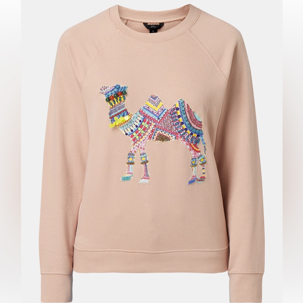 J. Crew Camel Sweatshirt